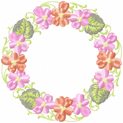 Flowers And Tree Embroidery Design 5 Flowers And Tree Embroidery Design 5